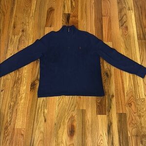 Men's Polo Navy Blue Pullover Shirt